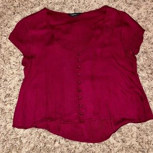 Women’s Button-Up Crop Top